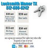 Locksmith Manor TX